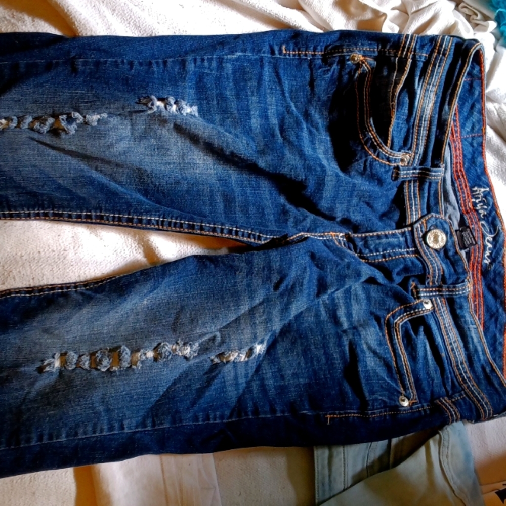 Ariya Blue jean capris